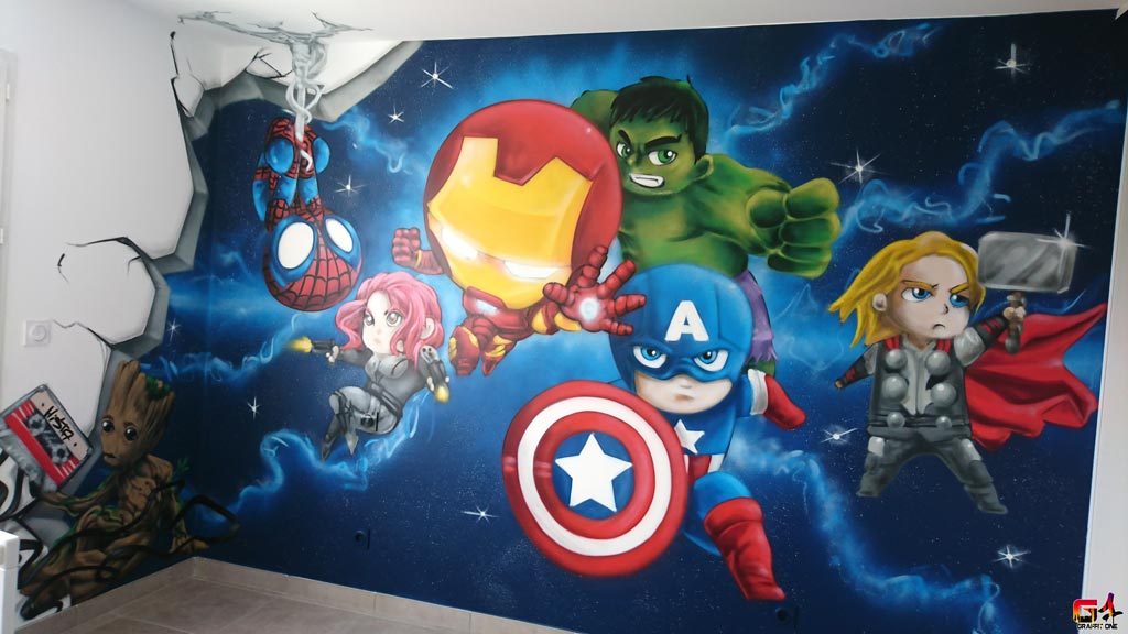Chambre Baby Avengers — photo 2